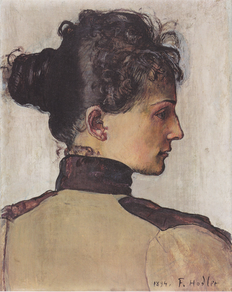 Porträt der Berthe Jacques - Ferdinand Hodler