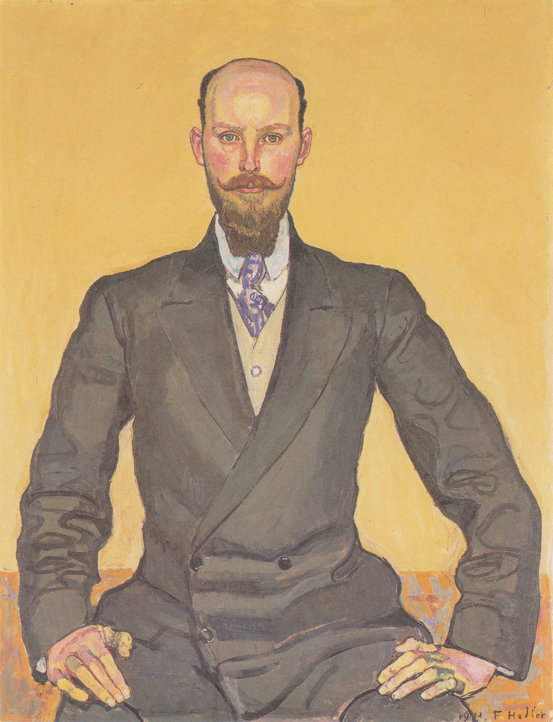 Bildnis Willy Russ - Ferdinand Hodler