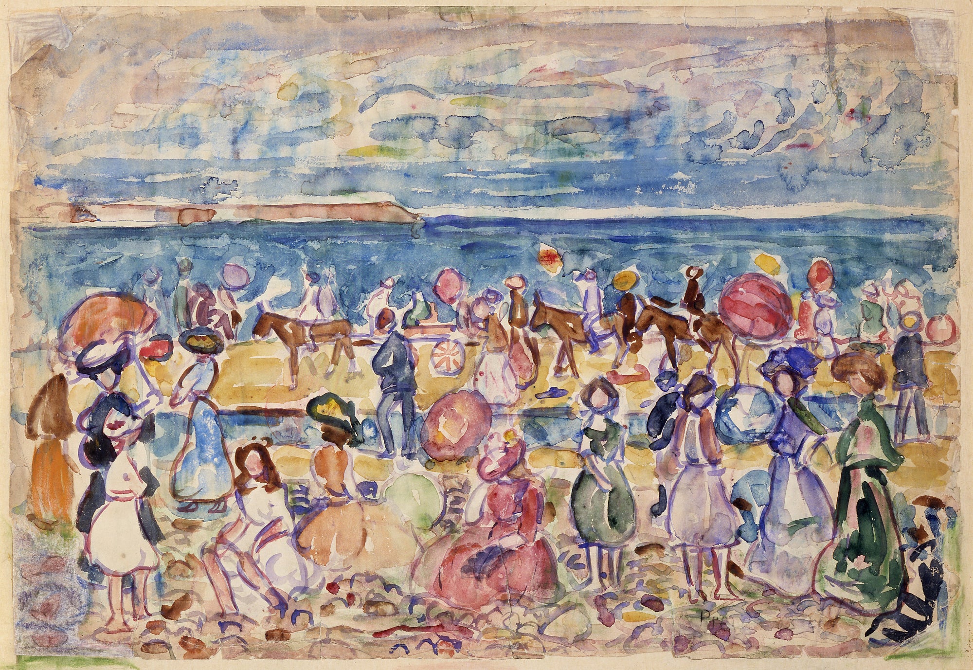 Vacances en Nouvelle-Angleterre - Maurice Prendergast