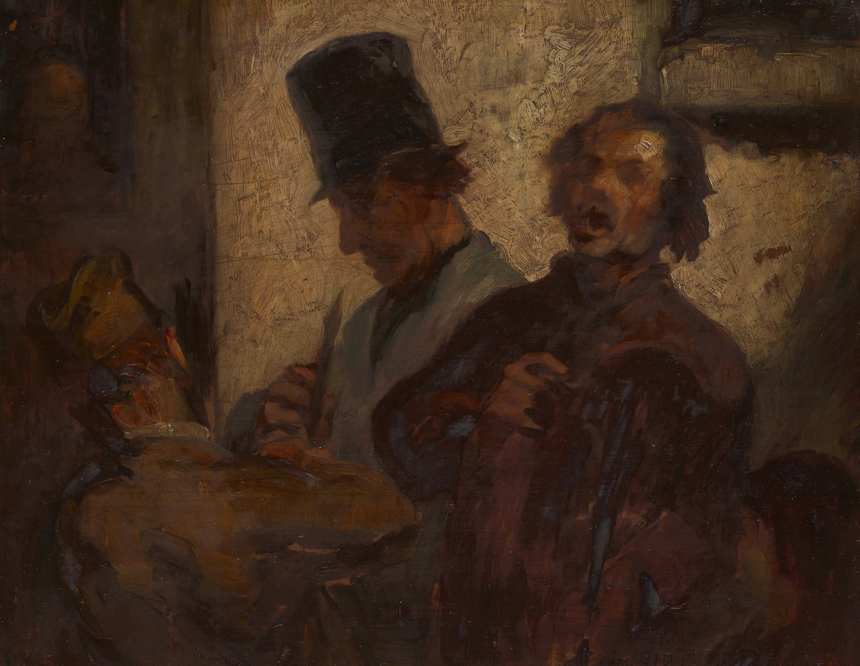 Musiciens de rue - Honoré Daumier