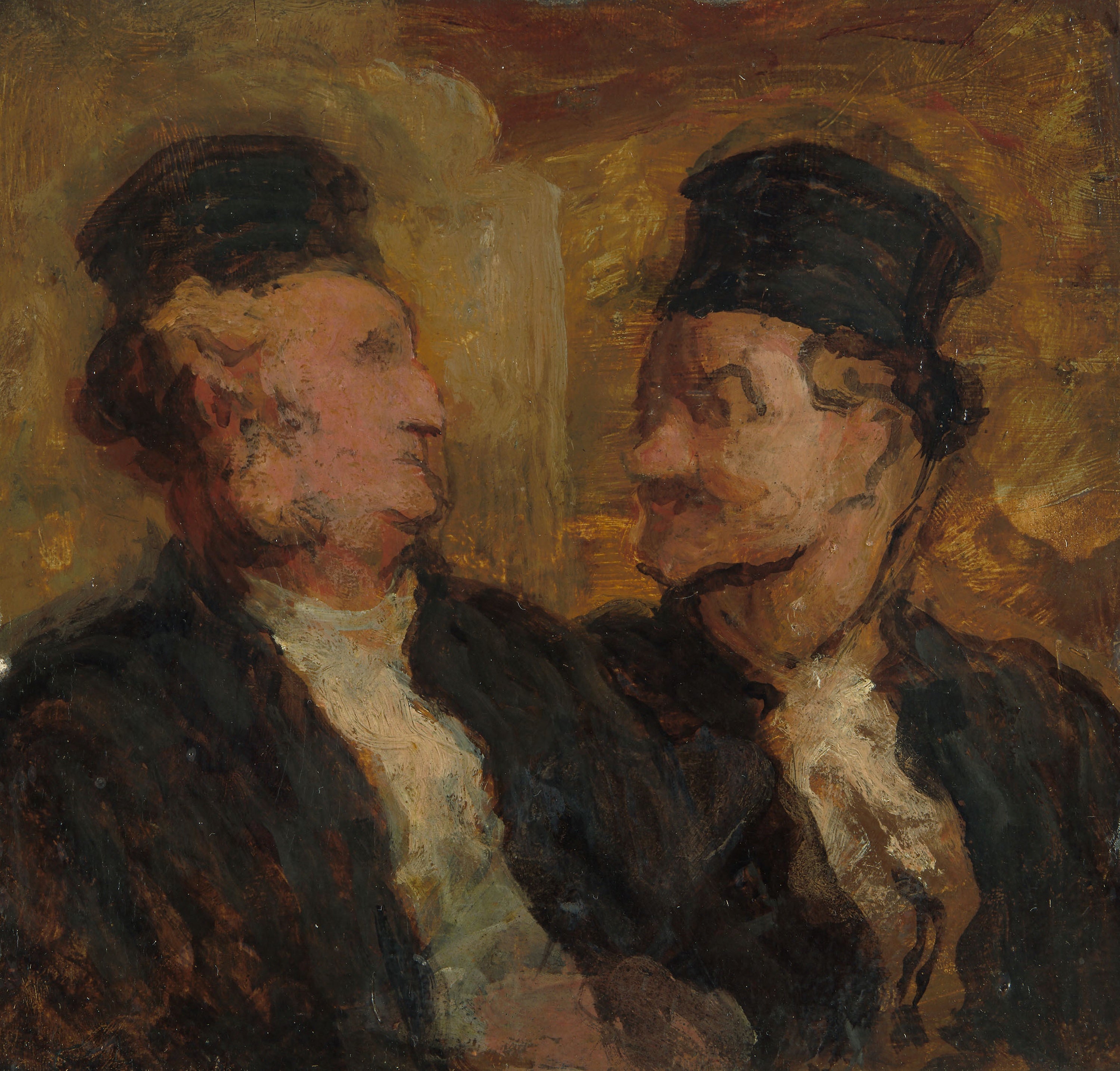Deux avocats - Honoré Daumier