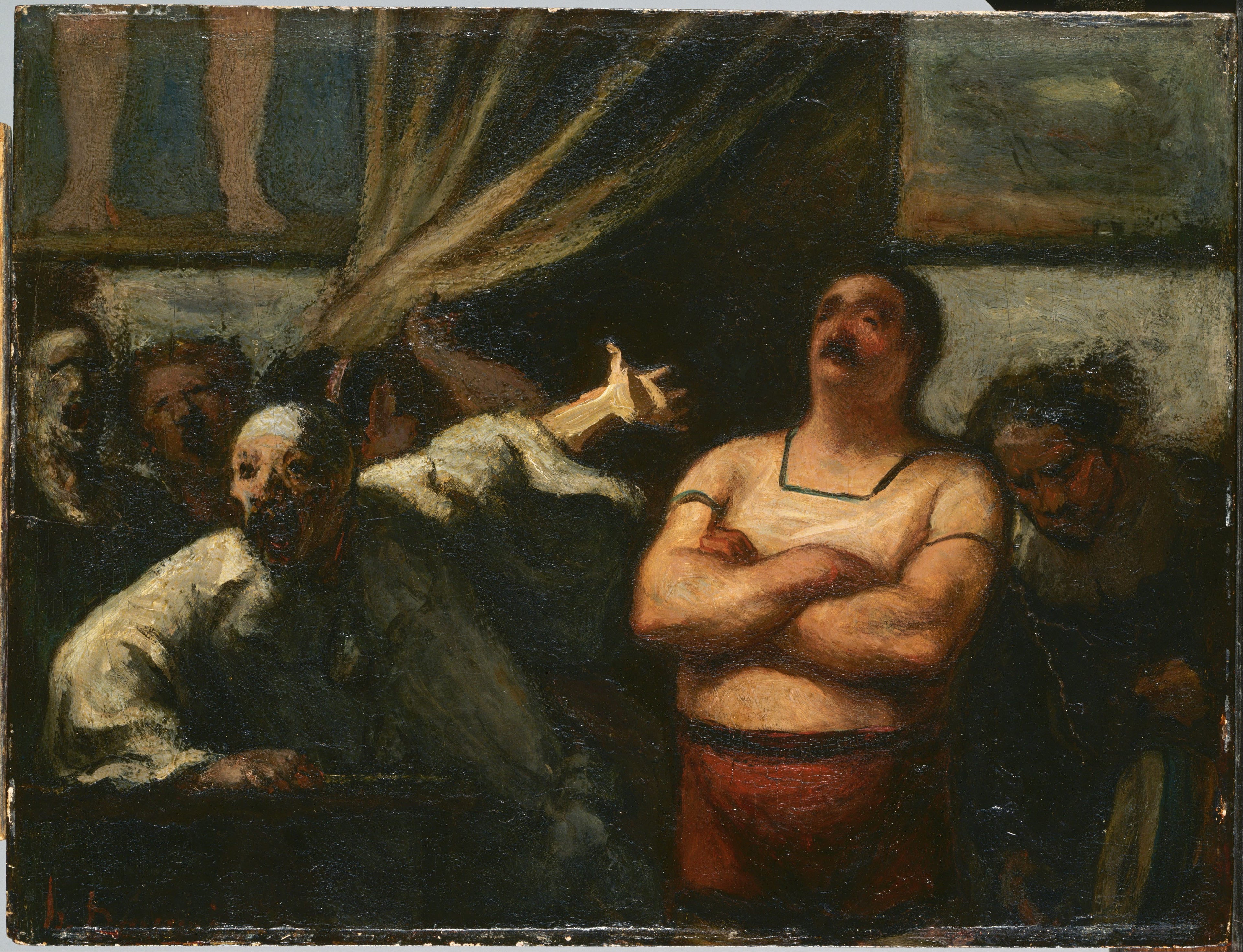 L'homme fort - Honoré Daumier