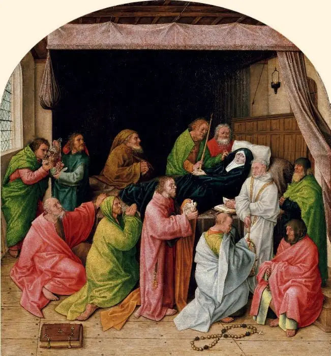 La Dormition, dernier quart du XVe siècle - Hugo van der Goes