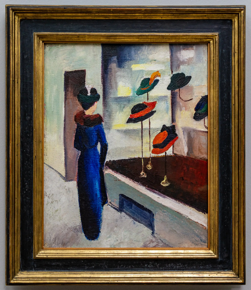 Boutique du modiste - August Macke
