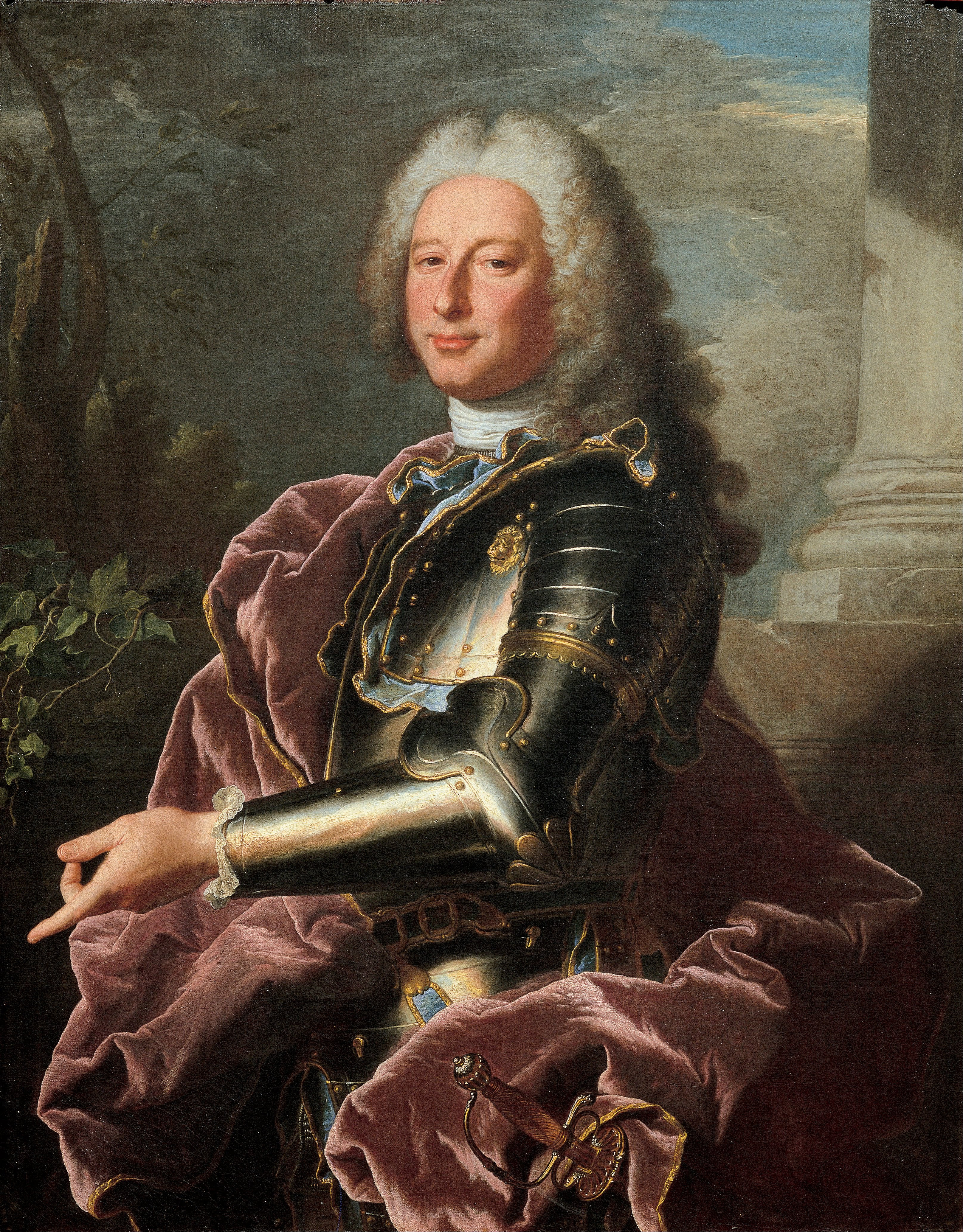Portrait de Giovanni Francesco II Brignole-Sale - Hyacinthe Rigaud