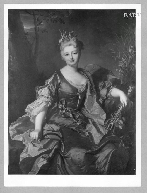 Portrait de Mlle Lebrait - Hyacinthe Rigaud