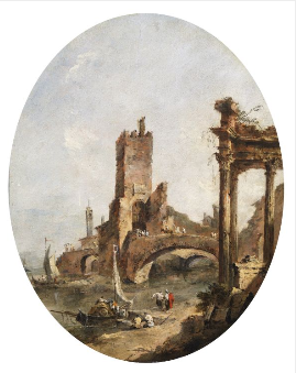 Paysage imaginaire - Francesco Guardi