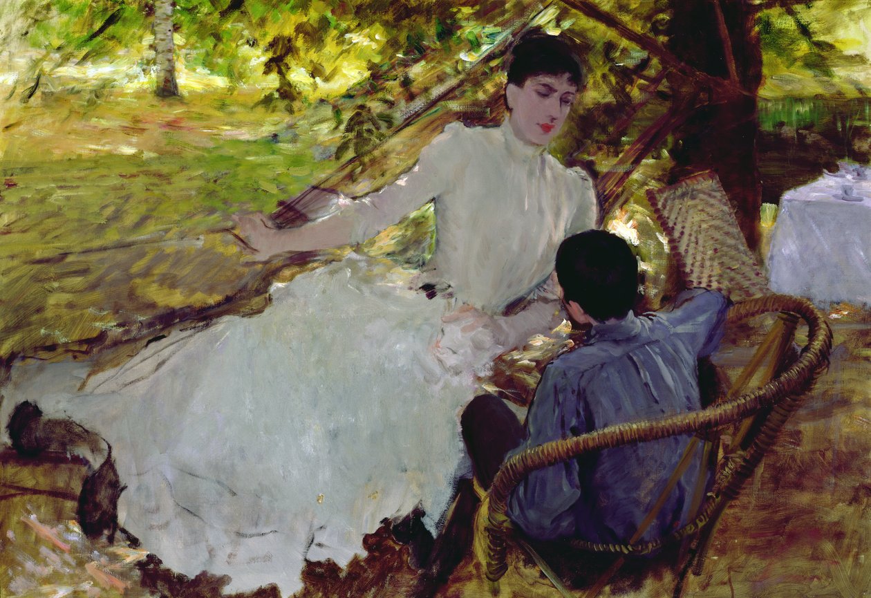 Sur le hamac - II - Giuseppe De Nittis