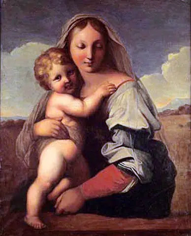 Vierge à l'Enfant - Jean-Auguste-Dominique Ingres