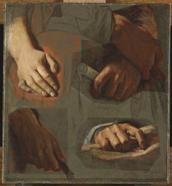 Etudes pour L'Apothéose d'Homère - Jean-Auguste-Dominique Ingres