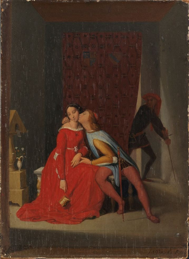 Francesca da Rimini et Paolo Malatesta - Jean-Auguste-Dominique Ingres