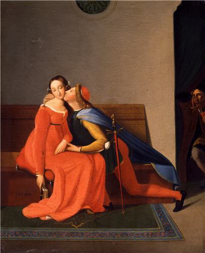 Paolo et Francesca - Jean-Auguste-Dominique Ingres
