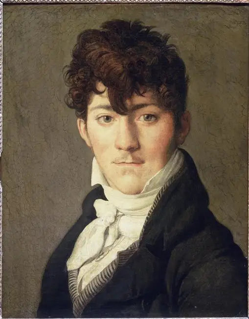 Portrait prédit d’Auguste François peintre et officier de marine - Jean-Auguste-Dominique Ingres - Alpha Reproduction