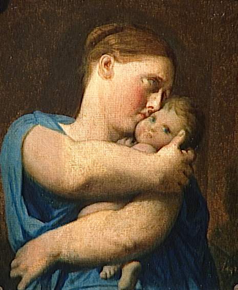 Femme et enfant, étude pour "Le Martyre de Saint Symphorien" - Jean-Auguste-Dominique Ingres