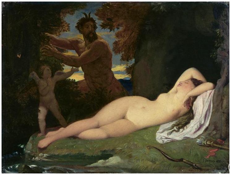 Jupiter et Antiope - Jean-Auguste-Dominique Ingres