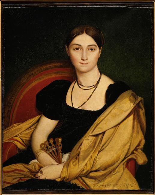 Portrait de Madame Devauçay - Jean-Auguste-Dominique Ingres
