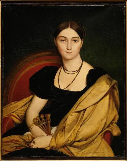 Portrait de Madame Devauçay - Jean-Auguste-Dominique Ingres
