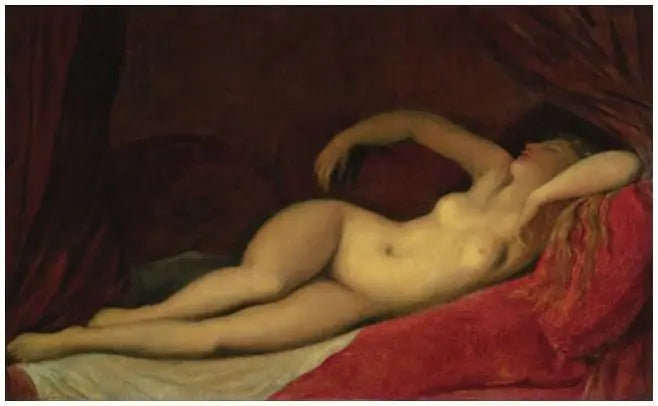 Odalisque endormie - Jean-Auguste-Dominique Ingres - Alpha Reproduction