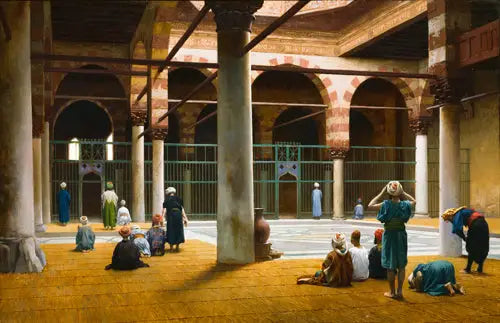 Intérieur d'une mosquée - Jean-Léon Gérôme