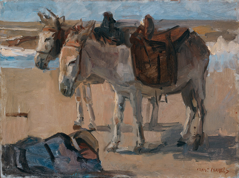 Deux ânes - Isaac Israëls
