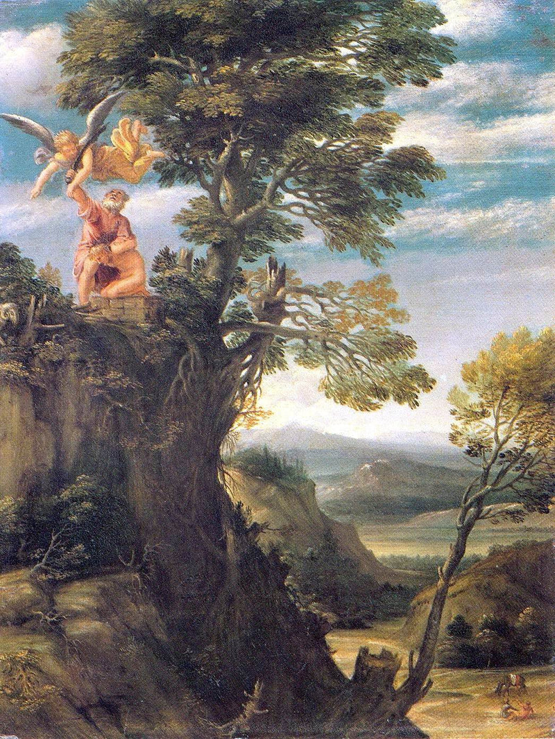 Le Sacrifice d'Abraham - Annibale Carracci