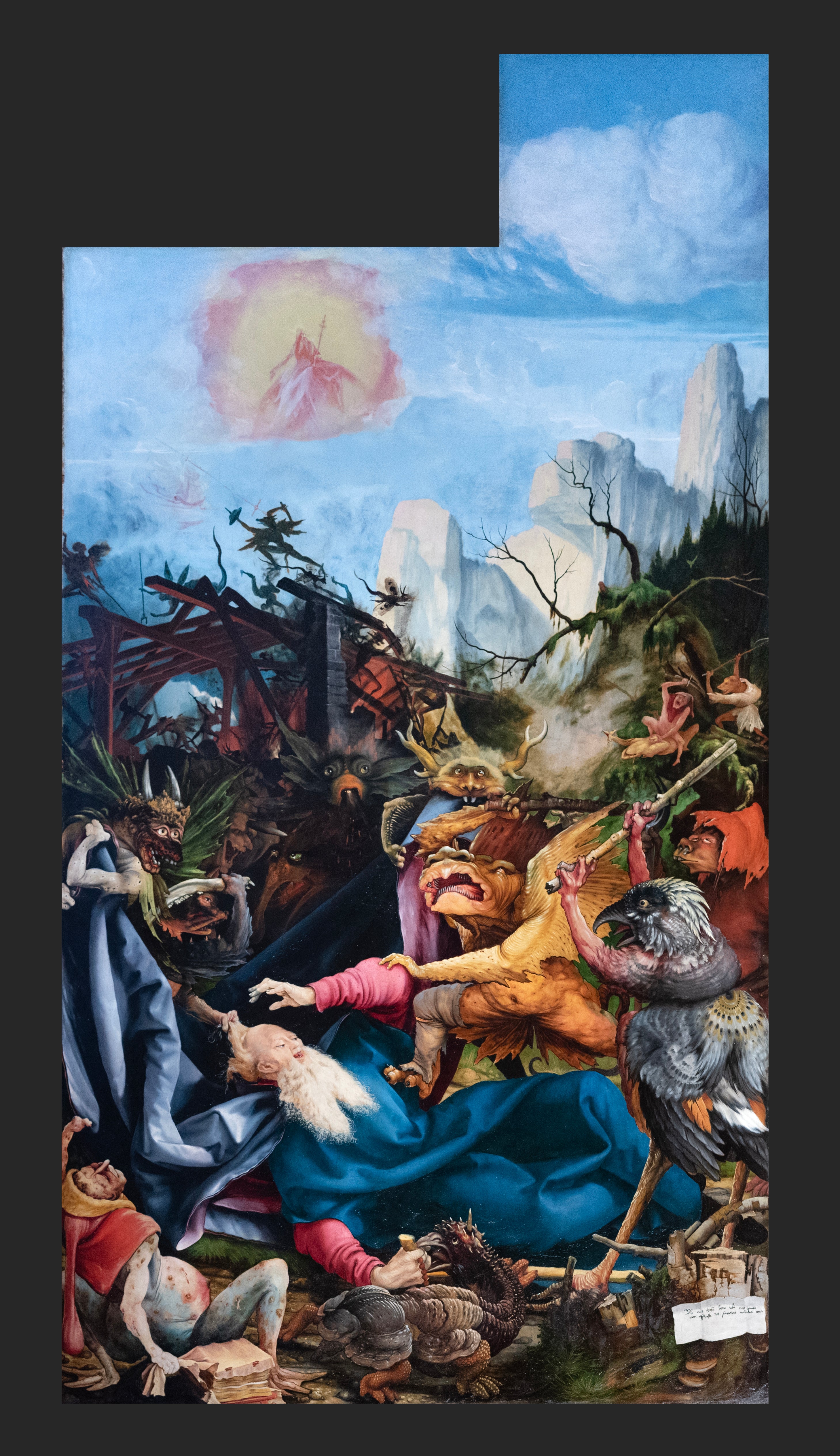 Tentation de saint Antoine - Matthias Grünewald