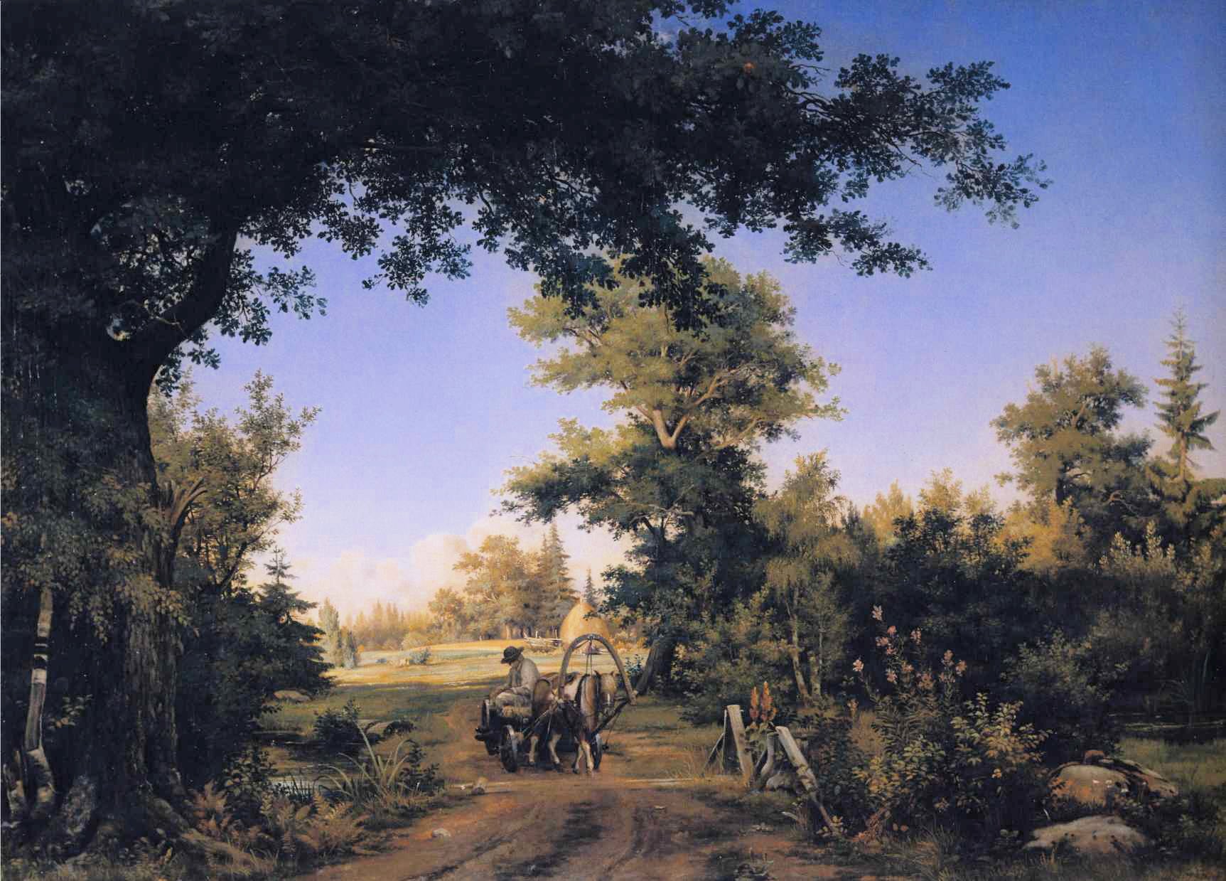 Vue sur la périphérie de Saint-Pétersbourg - Ivan Chichkine