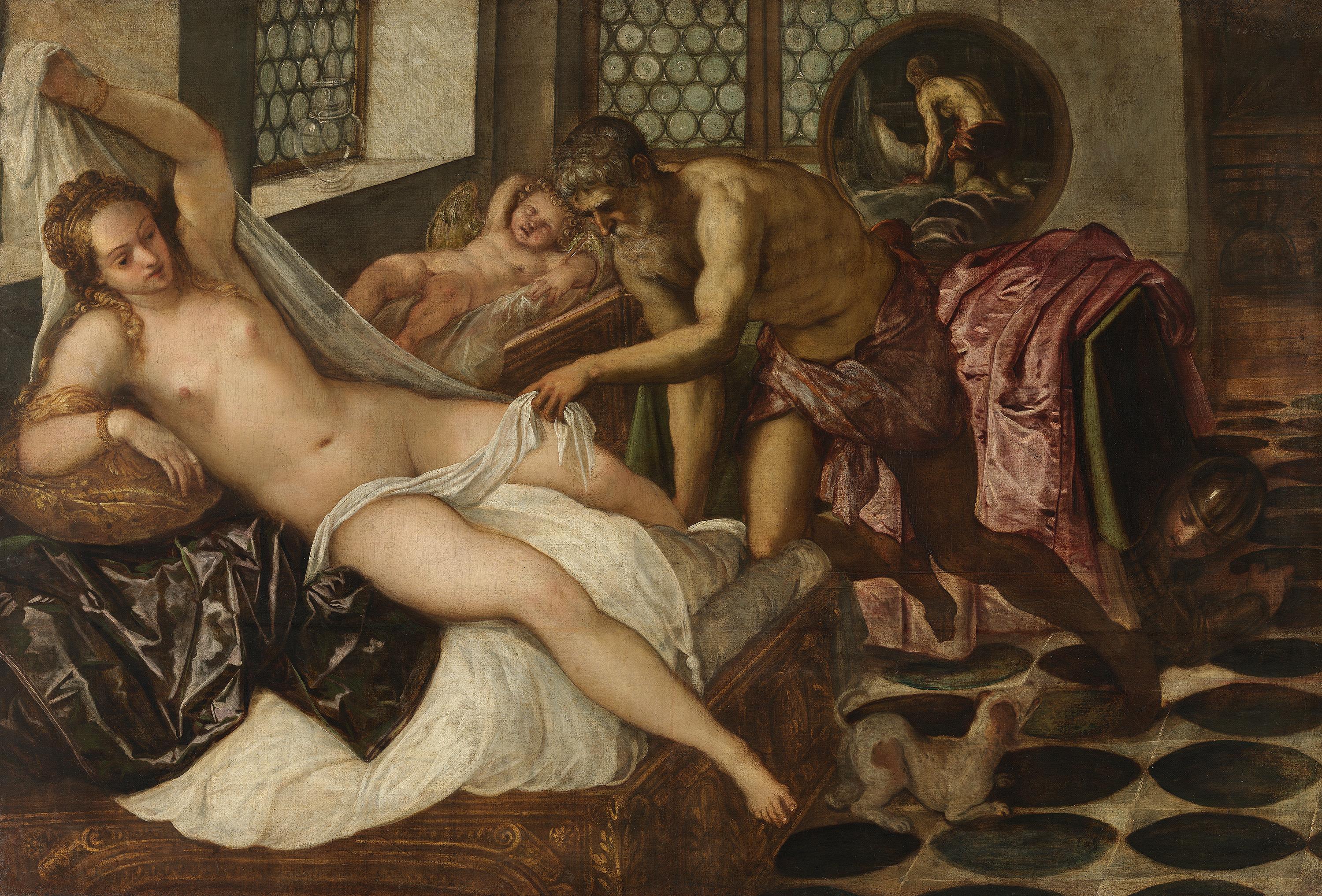 Vénus, Mars et Vulcain - Jacopo Tintoretto