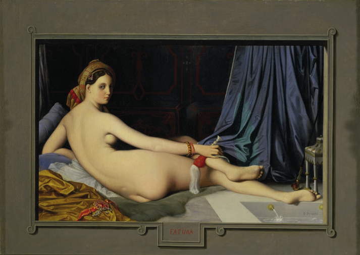 Fatima en Odalisque - Jean-Auguste-Dominique Ingres