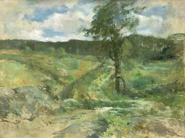 Paysage, Branchville - John Henry Twachtman