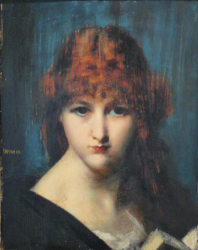 portrait de femme - Jean-Jacques Henner