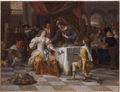 Le banquet d'Antoine et Cléopâtre - Jan Steen