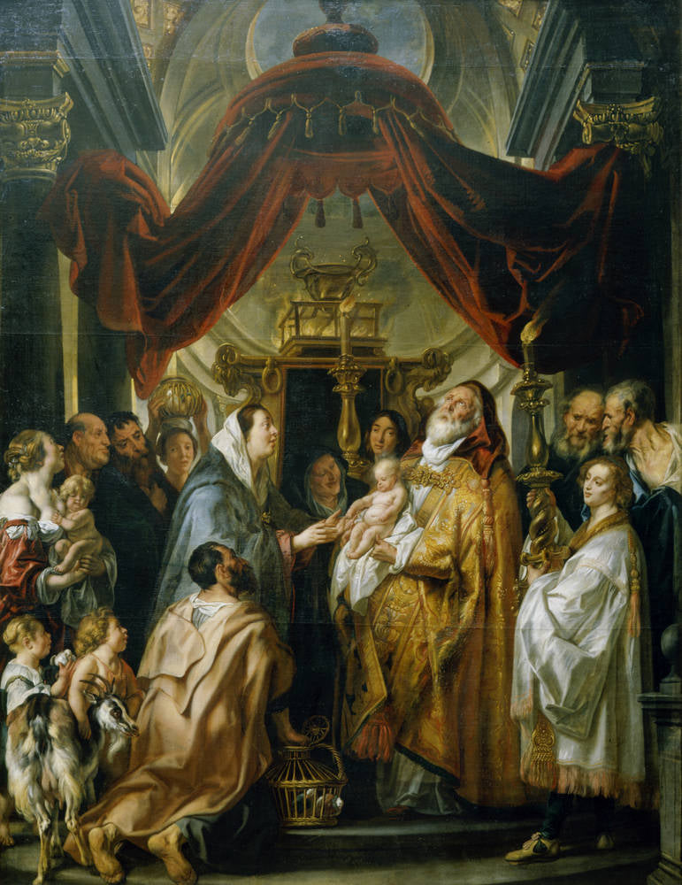 Présentation de Jésus-Christ au Temple - Jacob Jordaens