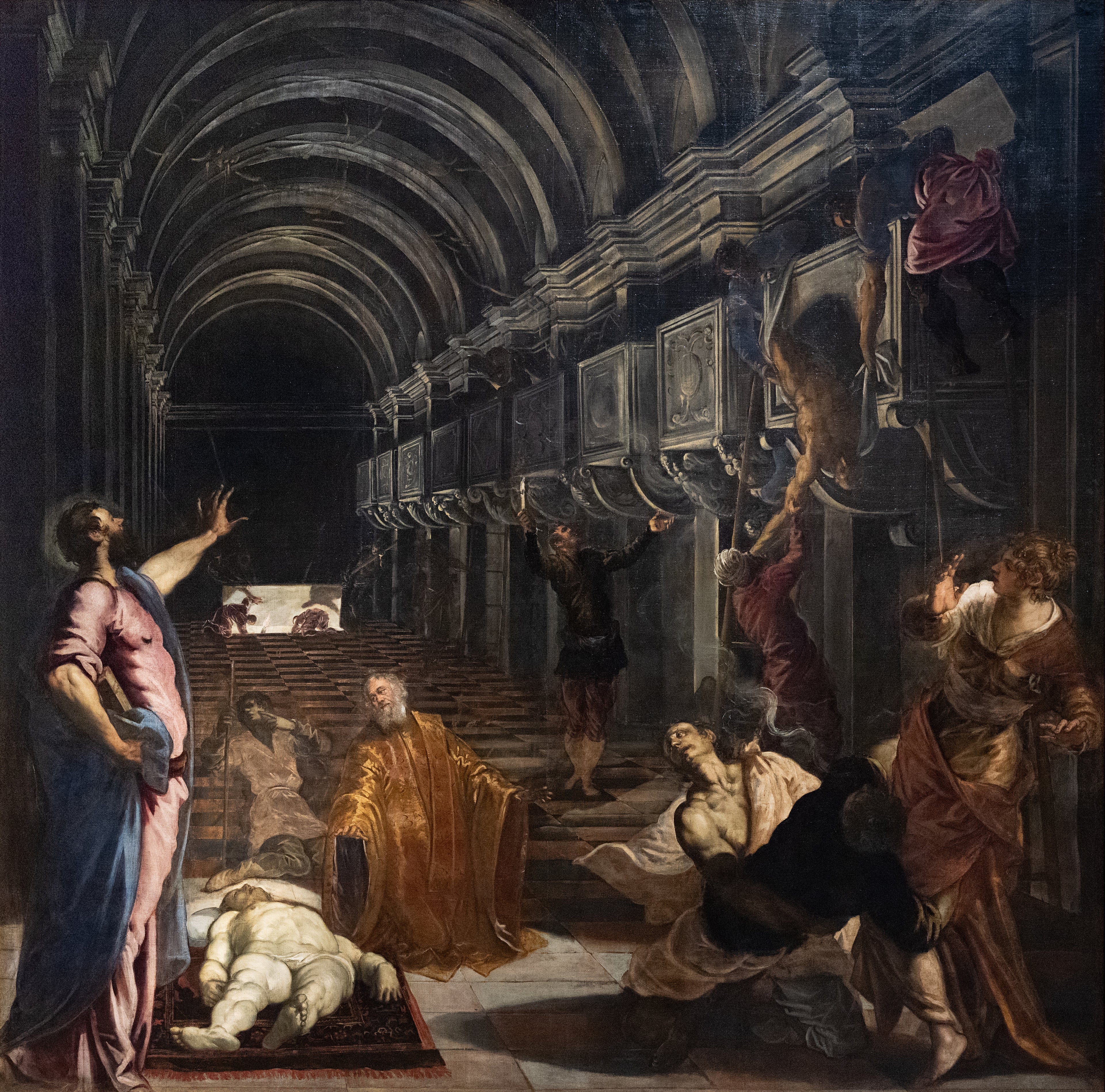 La Découverte du corps de Saint Marc - Jacopo Tintoretto