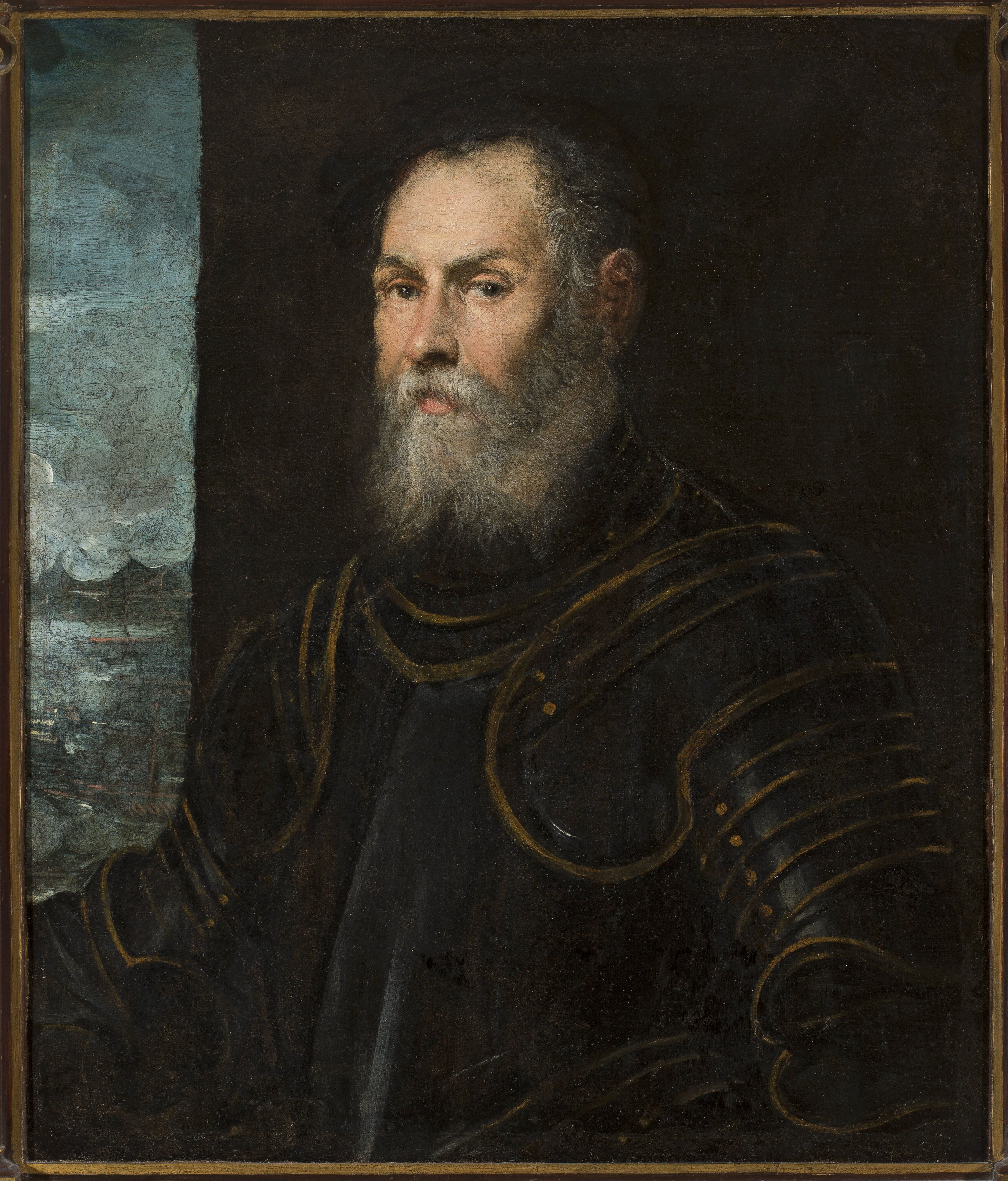 Portrait d'un amiral vénitien - Jacopo Tintoretto