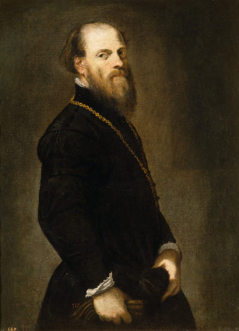 Homme à la chaîne d'or - Jacopo Tintoretto
