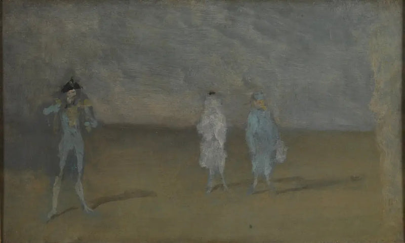 Harmonie en bleu : le duo - James Abbott McNeill Whistler