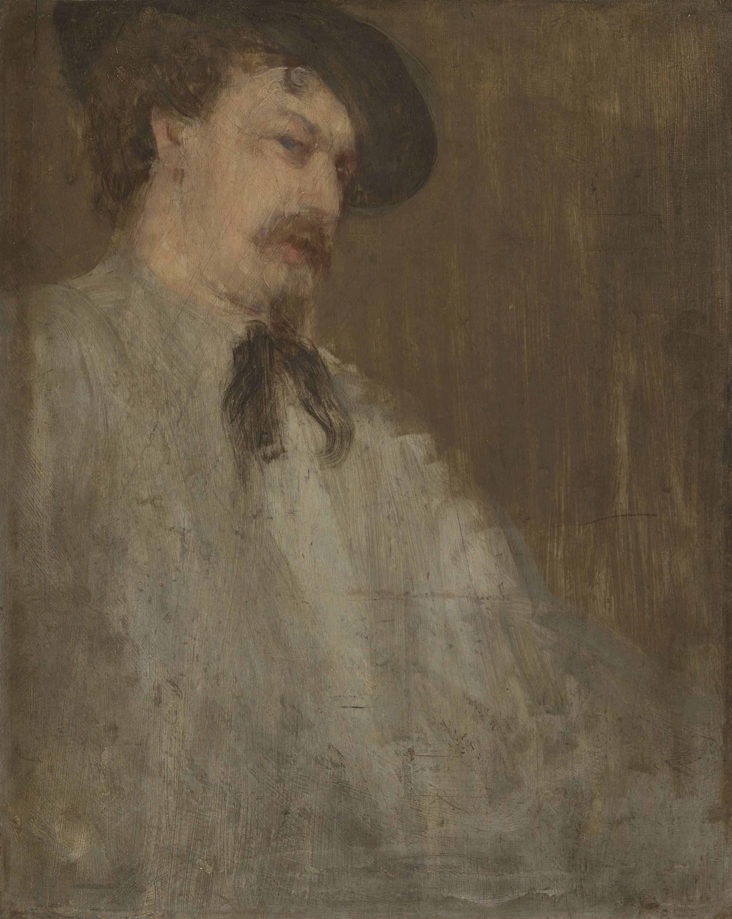 Reproduction du tableau « Portrait du Dr William McNeill Whistler - James Abbott McNeill Whistler » par Alpha Reproduction en peinture à l’huile