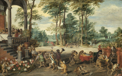 Satire sur la tulipomanie - Jan Brueghel le Jeune