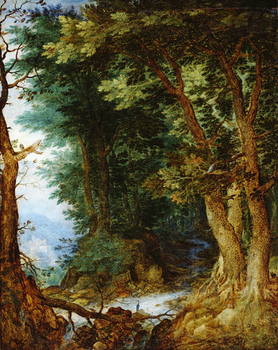 paysage forestier - Jan Brueghel l'Ancien