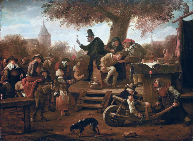 Le charlatan - Jan Steen