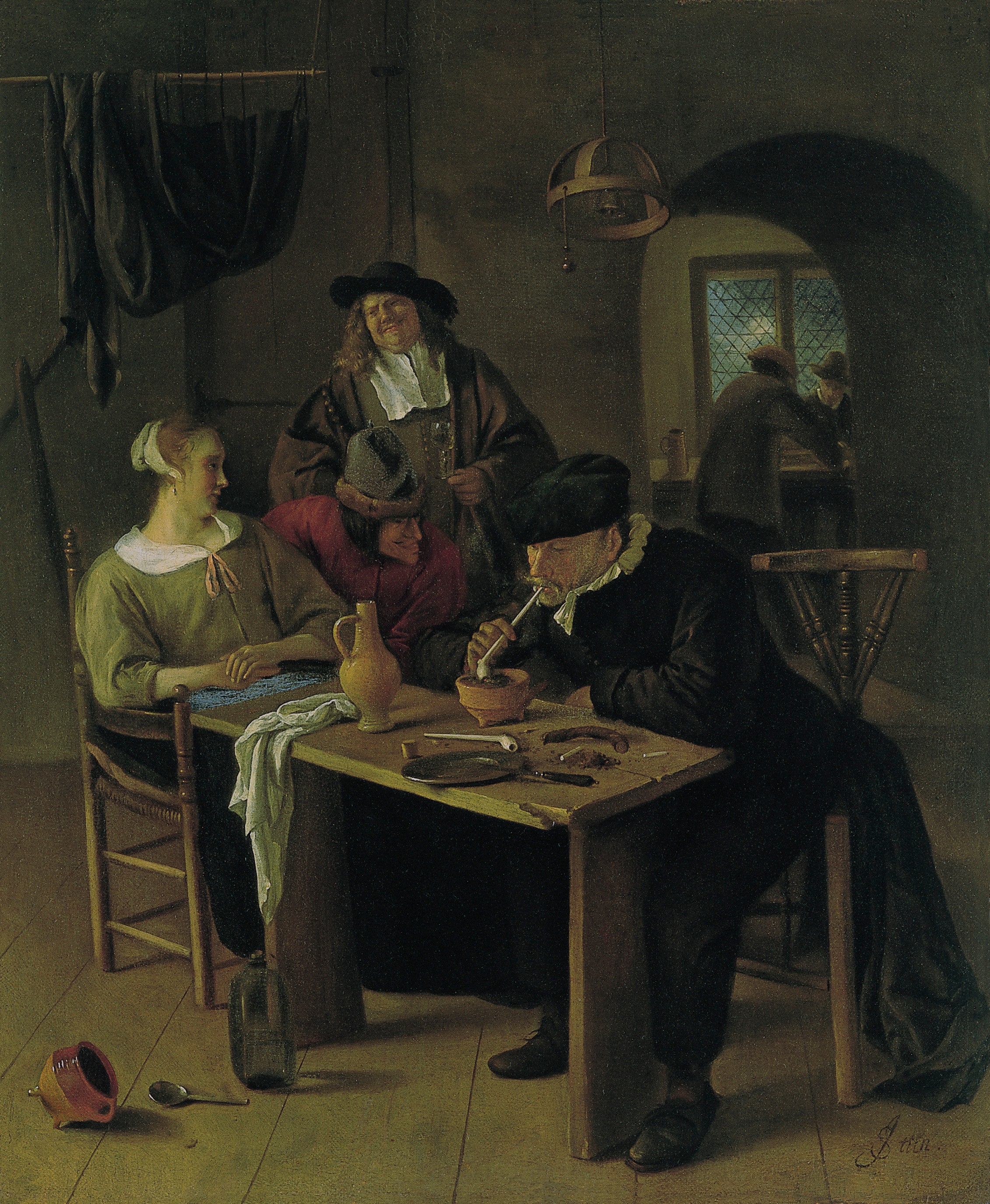 Scène de taverne - Jan Steen