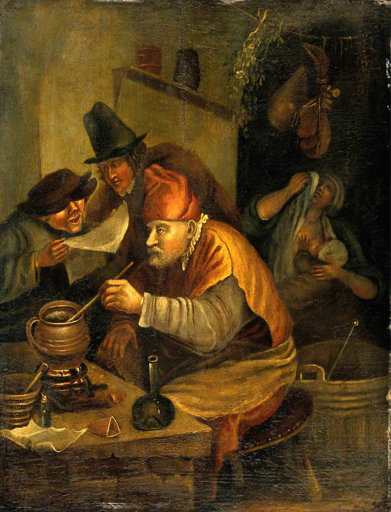 Un alchimiste - Jan Steen