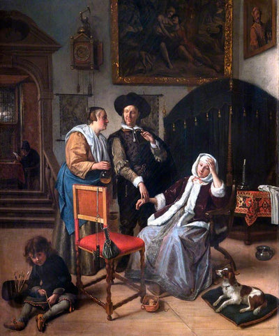 La visite chez le médecin - Jan Steen