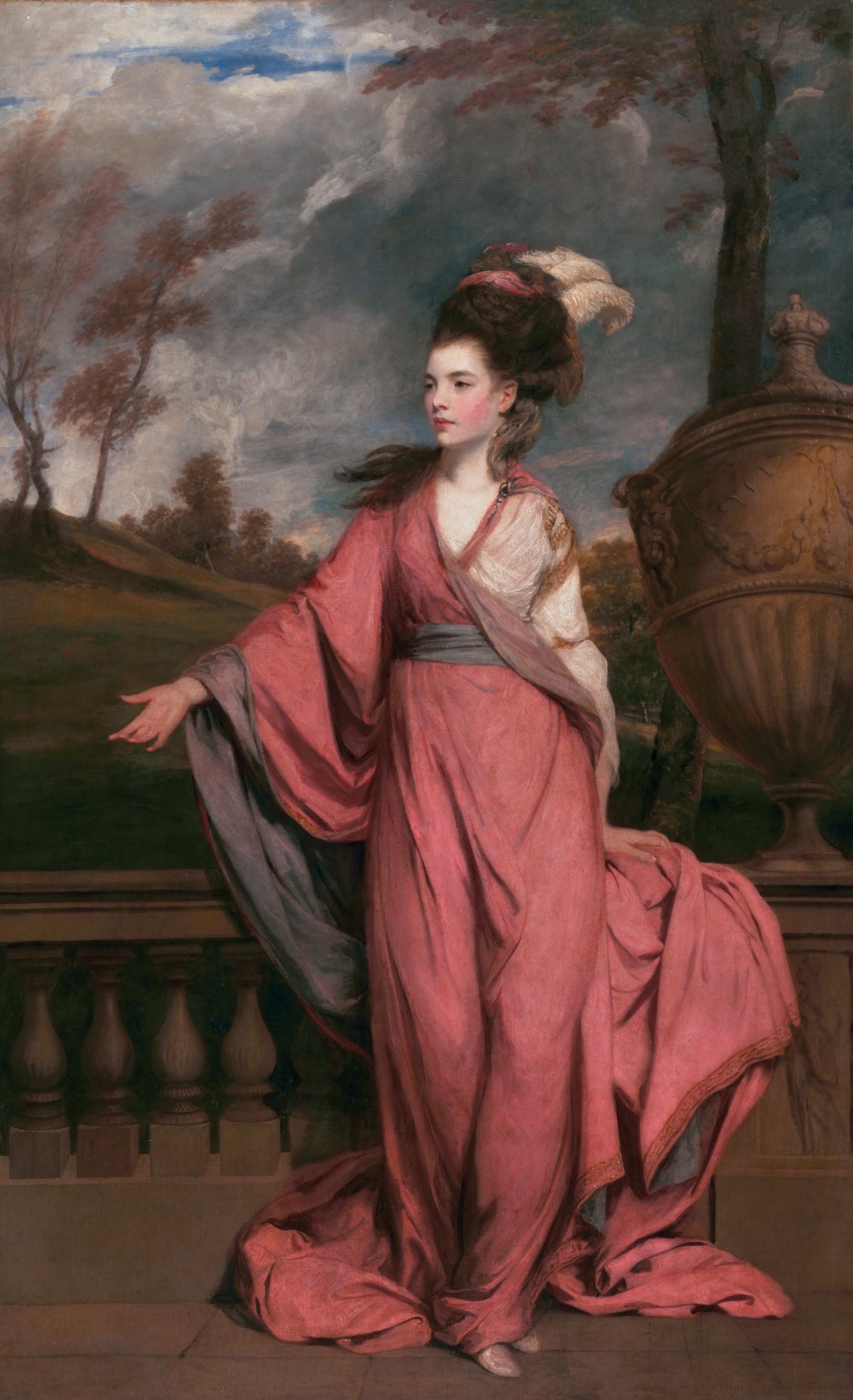 Jane Fleming, plus tard comtesse de Harrington - Joshua Reynolds