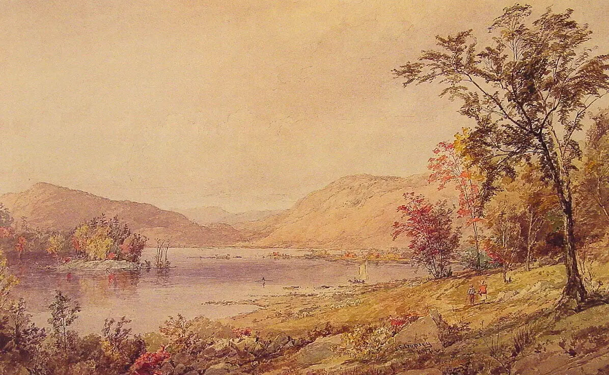 Lac Greenwood New Jersey - Jasper Francis Cropsey - Alpha Reproduction