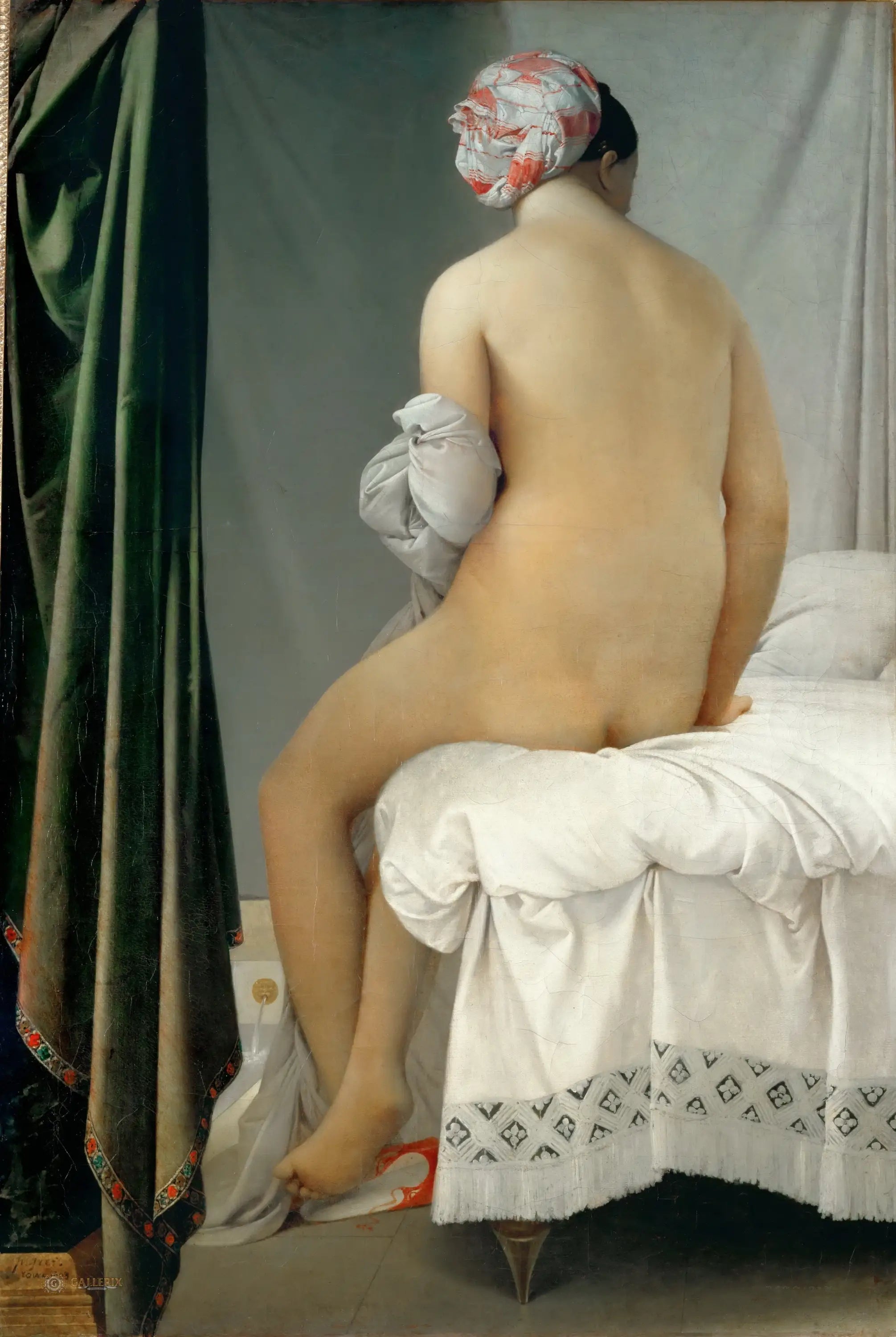 La Baigneuse Valpinçon - Jean-Auguste-Dominique Ingres - Alpha Reproduction