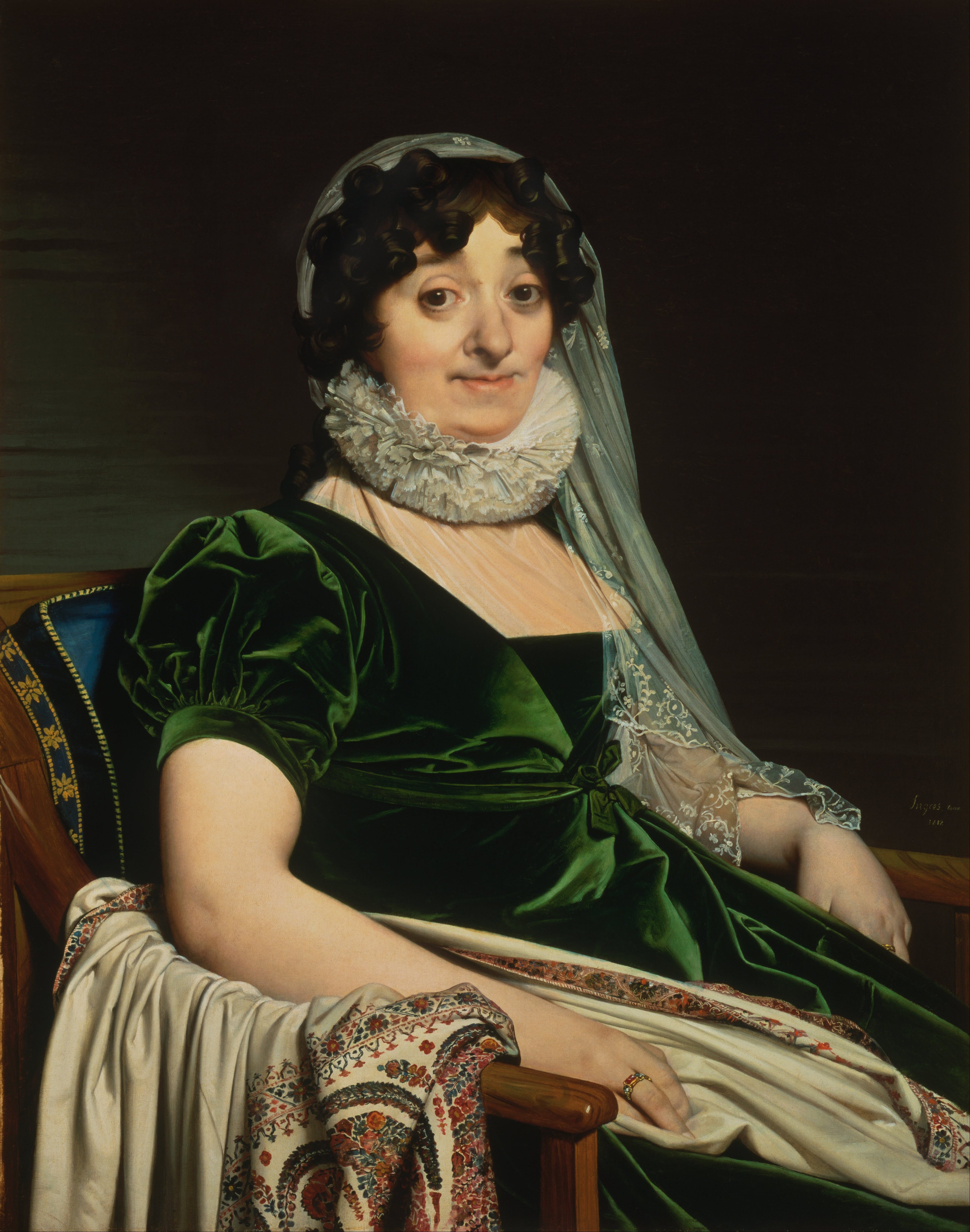 Portrait de la Comtesse de Tournon - Jean-Auguste-Dominique Ingres
