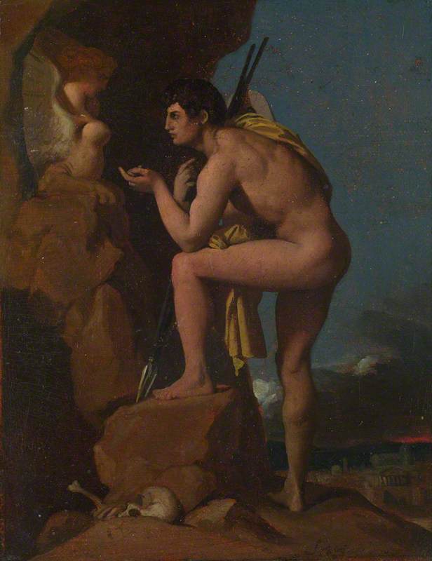 Œdipe et le Sphinx - Jean-Auguste-Dominique Ingres