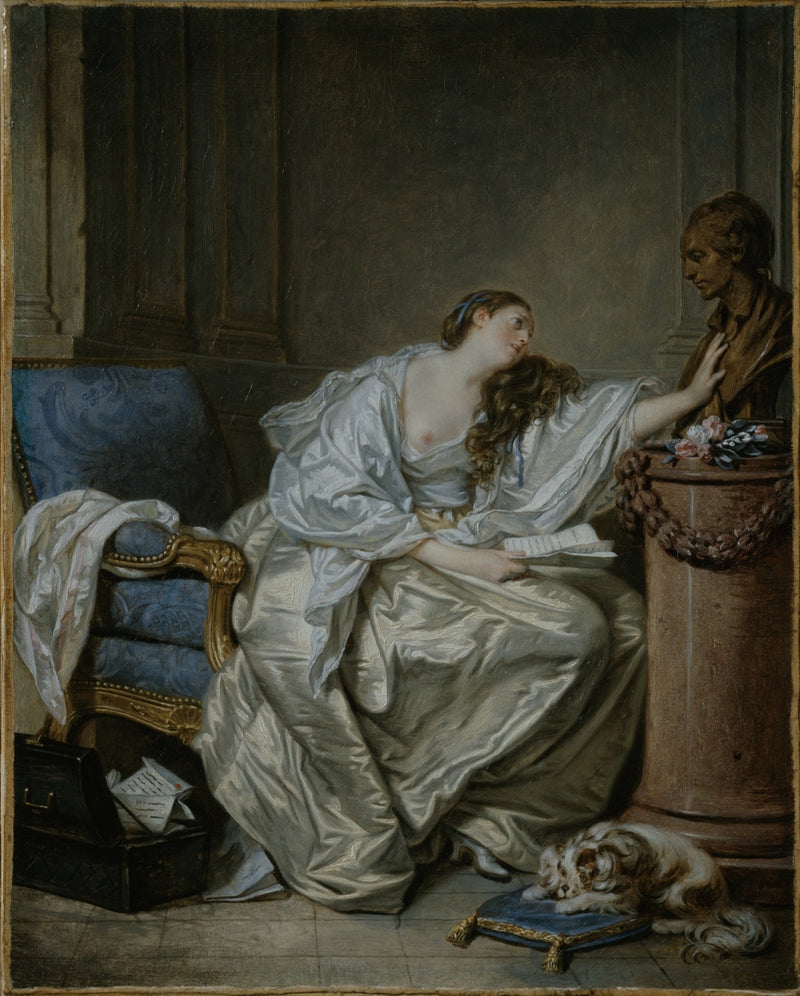 La Veuve inconsolable - Jean-Baptiste Greuze